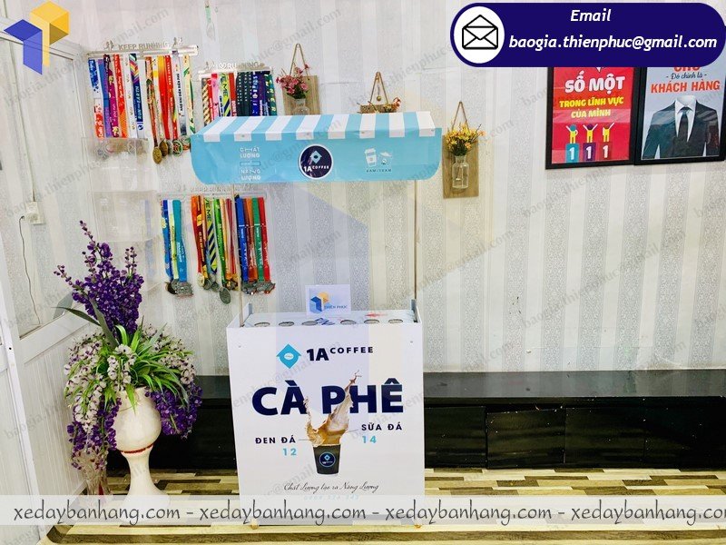 mẫu quầy cafe takeaway lắp ráp giá sỉ