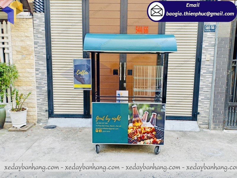 mẫu xe bán thức ăn nhanh đẹp