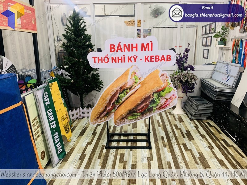 Mô hình bánh mì kebab uy tín