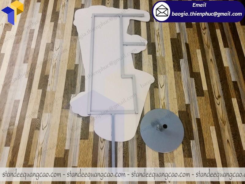 standee quảng cáo trà sữa ở kiên giang
