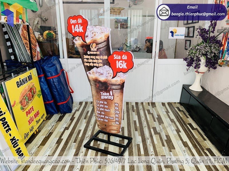 mô hình ly cà phê đẹp
