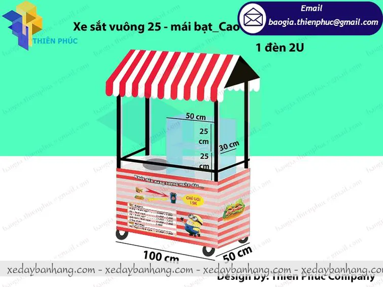 mua quầy bán bánh mì giá rẻ