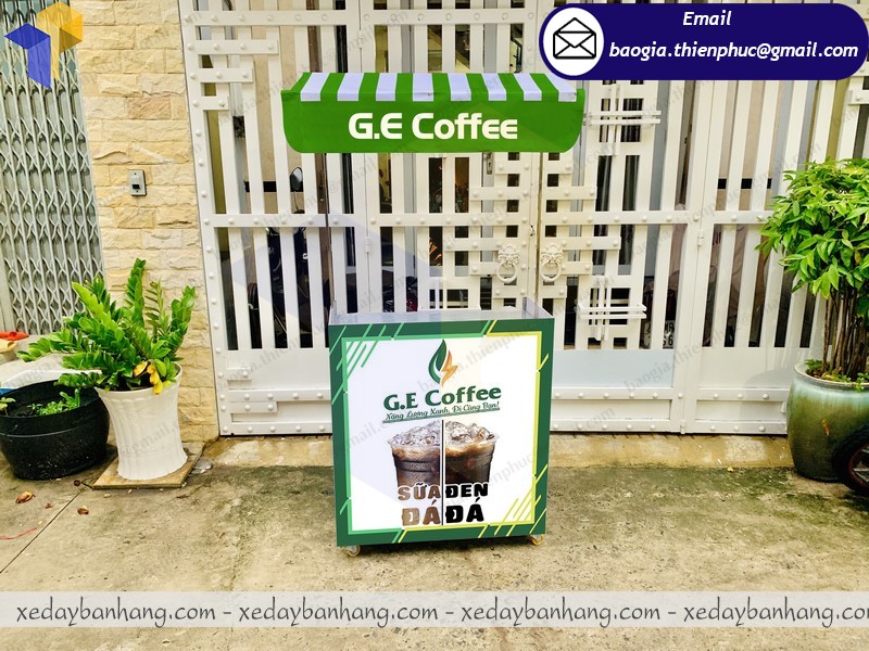 mua quầy bán cafe đen đá lắp ráp ở đâu