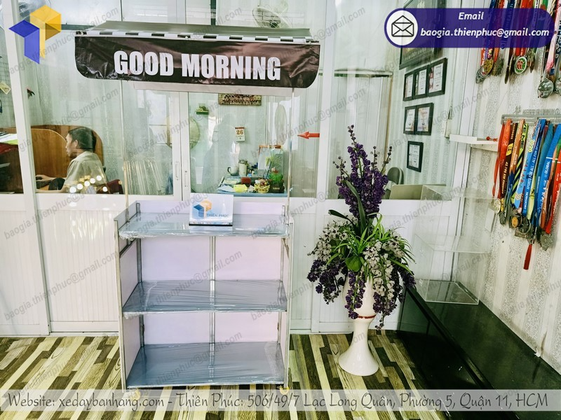 mua quầy cà phê vỉa hè