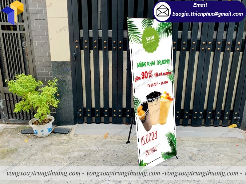 mua standee x khai trương đẹp ở đâu