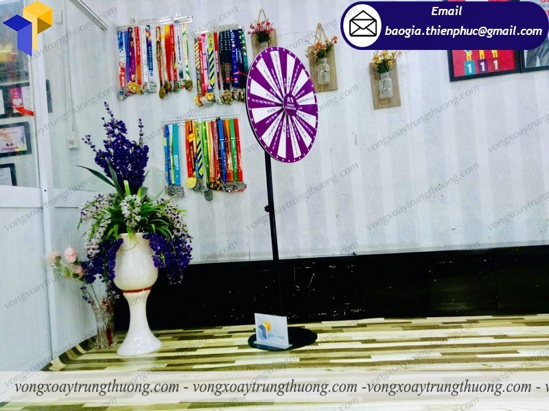 mua vòng quay trúng thưởng showroom nội thất ở đâu