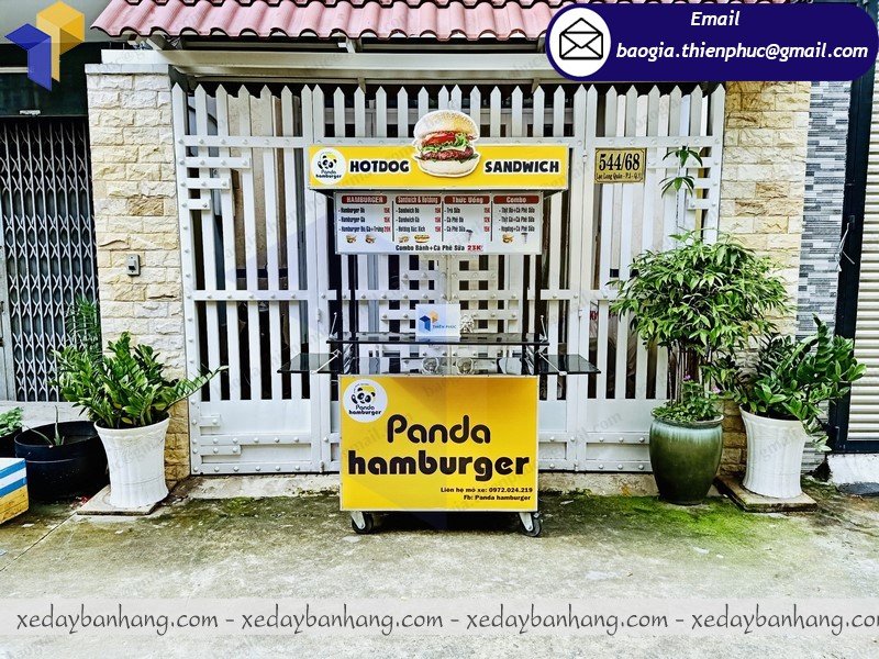 mua xe bán bánh hambuger ở đâu rẻ