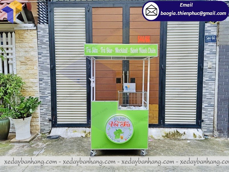 mua xe bán trà sữa vỉa hè di động đẹp ở đâu