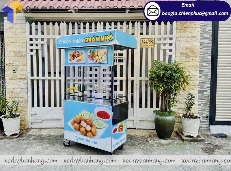 mua xe cá viên chiên giá rẻ ở đâu