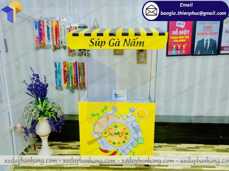 mua xe lắp ráp bán súp gà nấm ở đâu