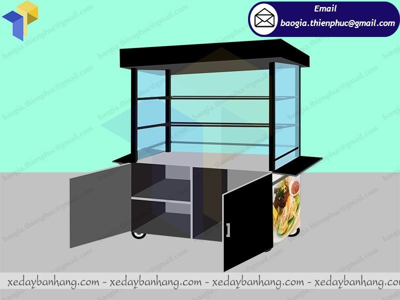 mua xe sắt bán cơm tấm giá rẻ