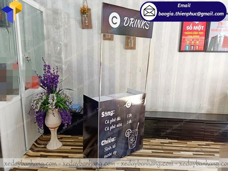đặt làm booth sắt bán cafe giá rẻ ở đâu