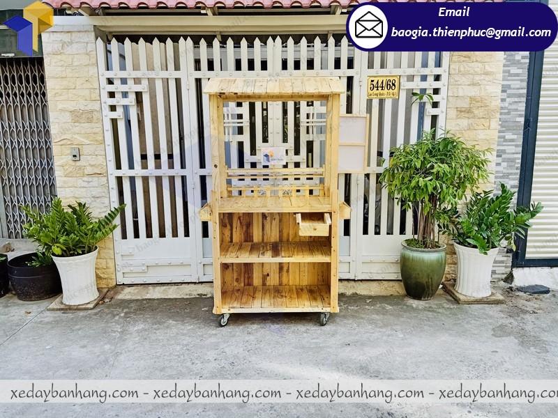 nơi bán xe gỗ bán n ước yến sào