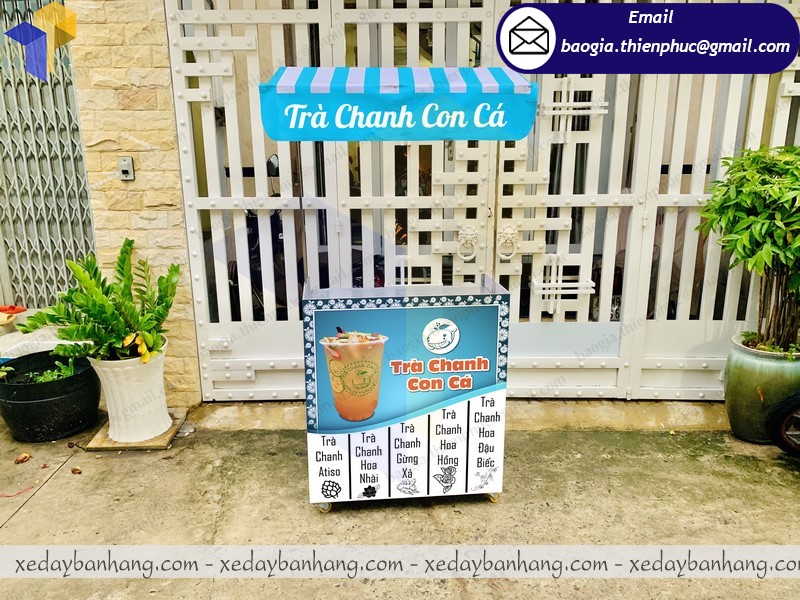 nơi bán xe lắp ráp bán trà chanh hoa nhài