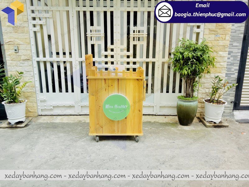 nơi đóng xe gỗ bán nước ép giá rẻ