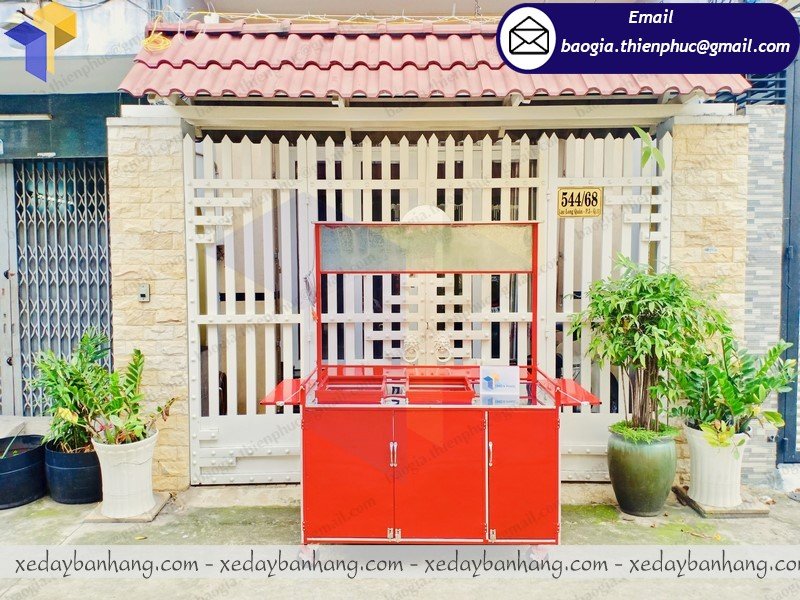 nơi sản xuất xe bán gà rán giá rẻ