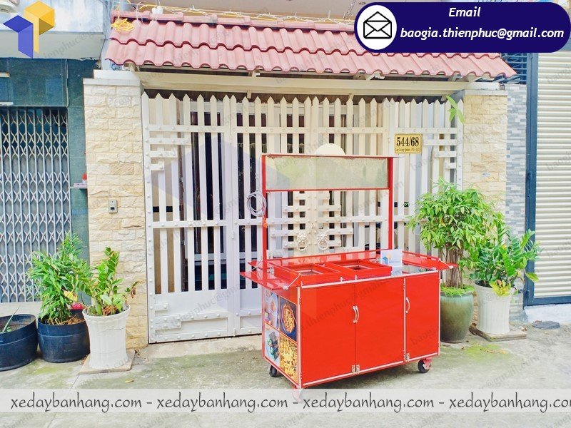 ở đâu đóng xe bán gà rán giá rẻ