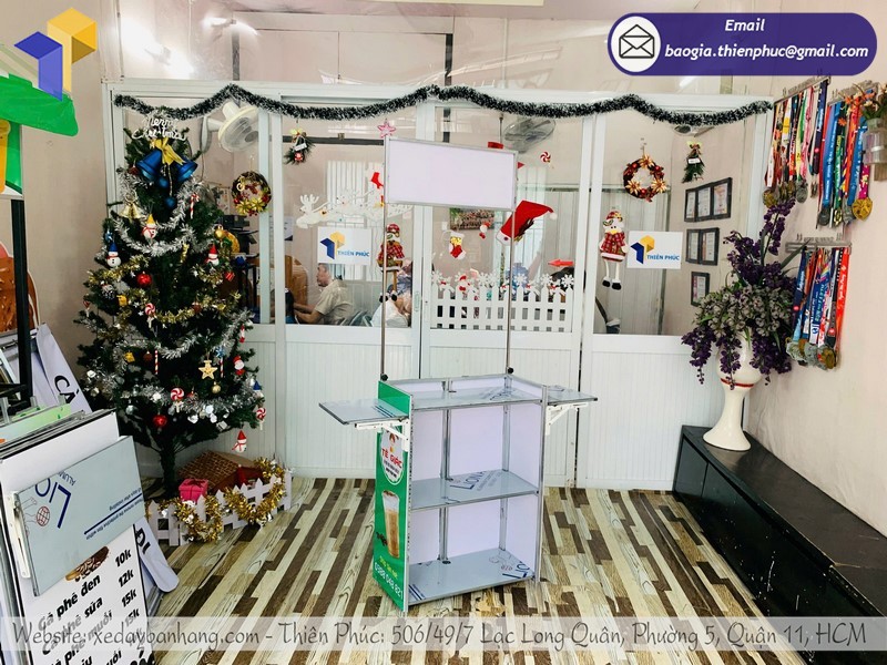 quầy bán cà phê nhỏ gọn đẹp