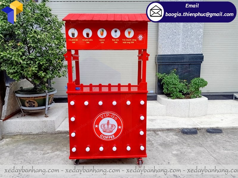 quầy bán coffee bike