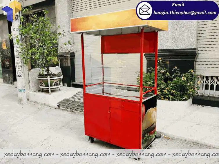quầy bán hamburger take away