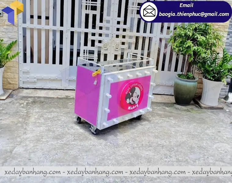 quầy bán hàng dễ thương đẹp