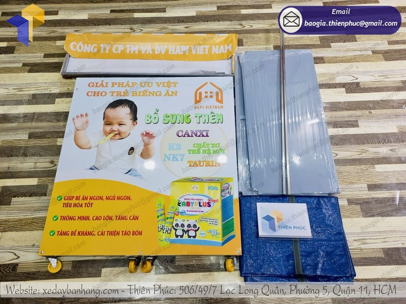 quầy bán hàng hội chợ di động