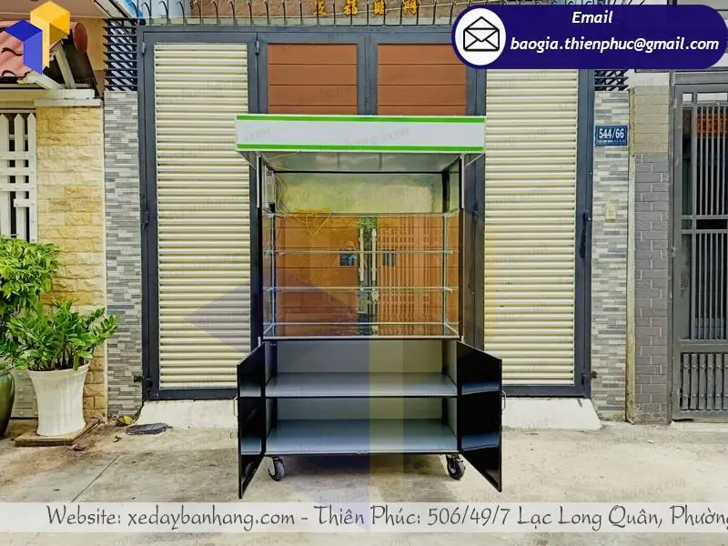 quầy bán trái cây tô