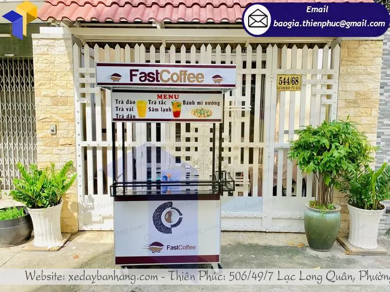 quầy cà phê rang xay mang đi