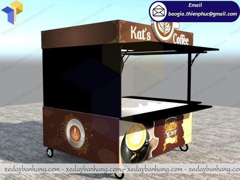 quầy kiot bán cà phê độc lạ giá rẻ
