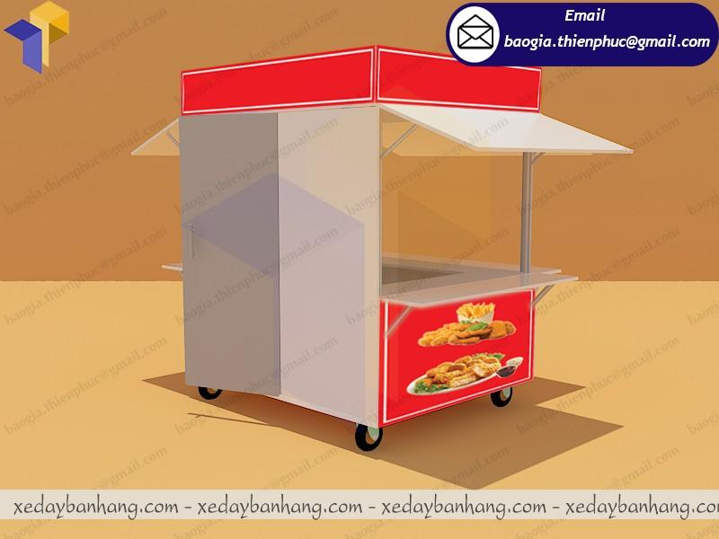 quầy kiot bán gà rán