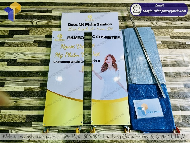 quầy quảng cáo bán hàng đẹp