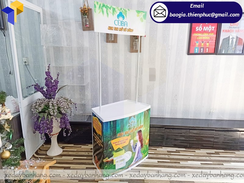 quầy sampling giá rẻ hcm