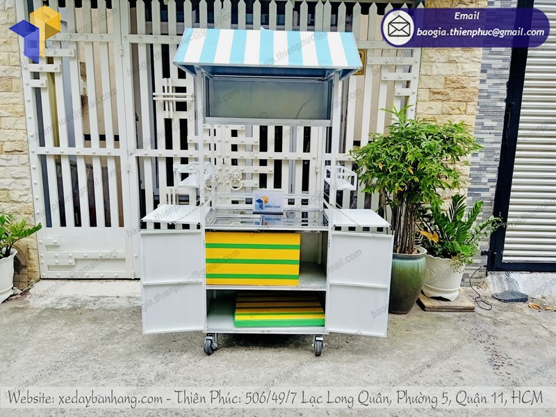 quầy trà sữa thông minh