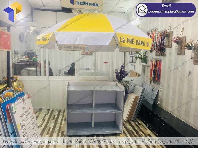 quầy xe cà phê lắp ráp rẻ