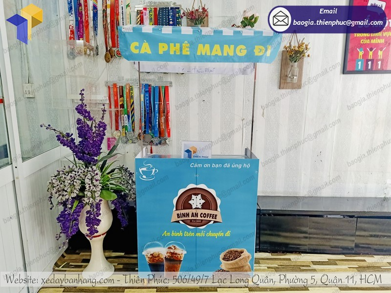 sản xuất quầy cafe nguyên chất