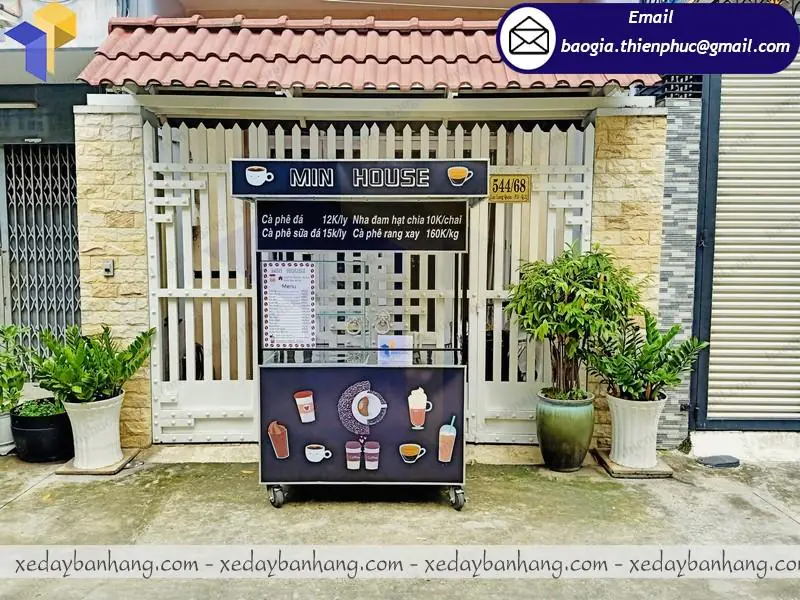 sản xuất xe bán cafe mang đi