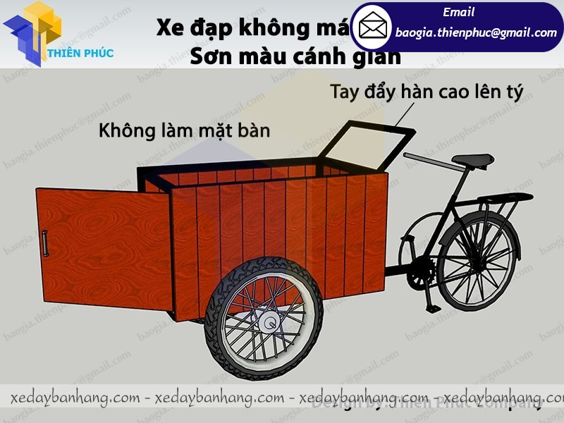 sản xuất xe đạp bán hàng rong