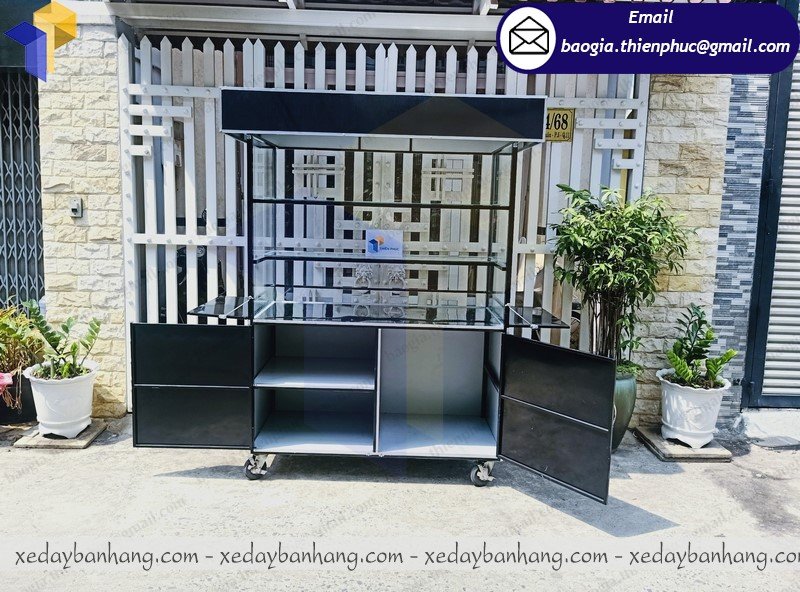 sản xuất xe sắt bán cơm tấm giá rẻ