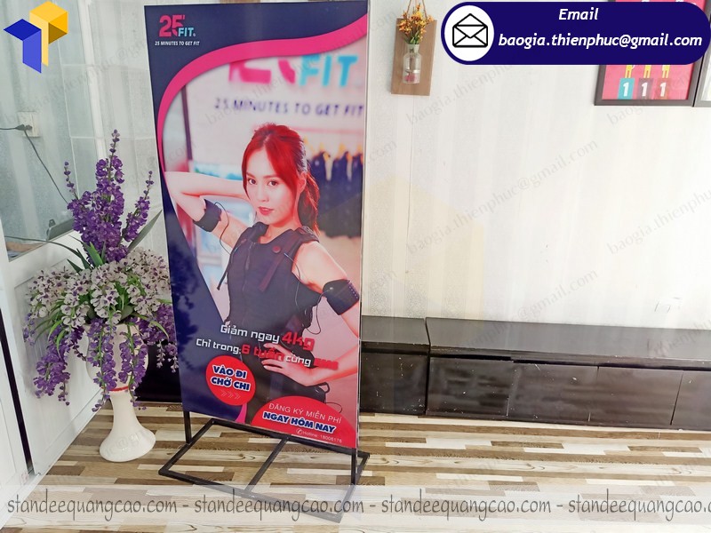 standee cản gió ở tây ninh