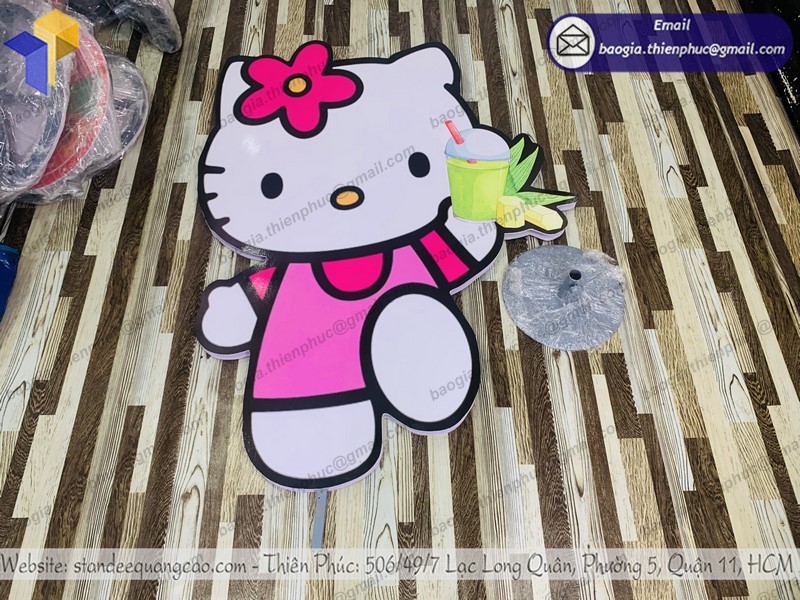 Standee mô hình HELLO KITTY rẻ