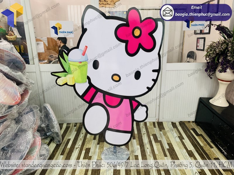 Standee mô hình HELLO KITTY