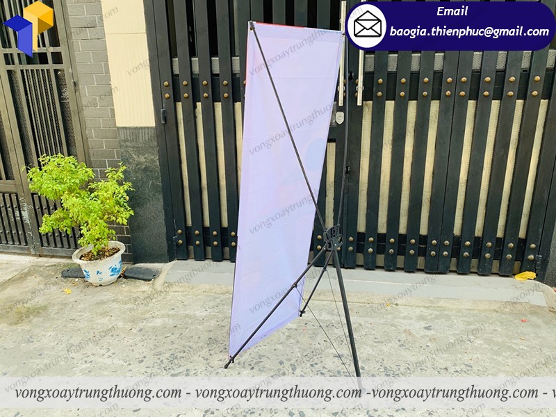standee x khái trương quán trà sữa giá rẻ