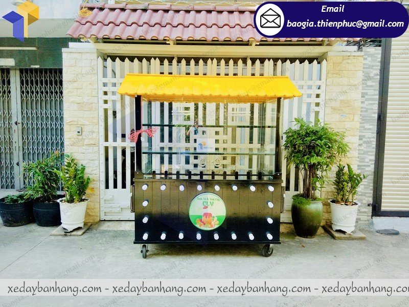 thiết kế xe bán sinh tố vỉa hè
