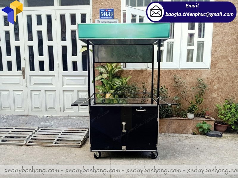 thiết kế xe sắt bán hàng theo yêu cầu