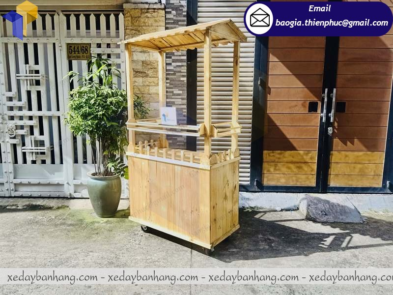 tủ bán bánh mì di động giá rẻ