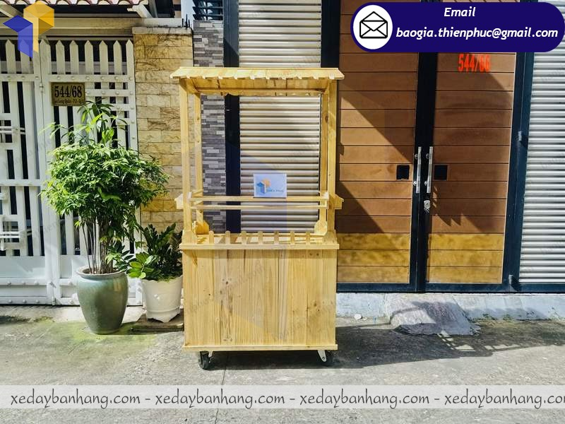 tủ bán bánh mì di động