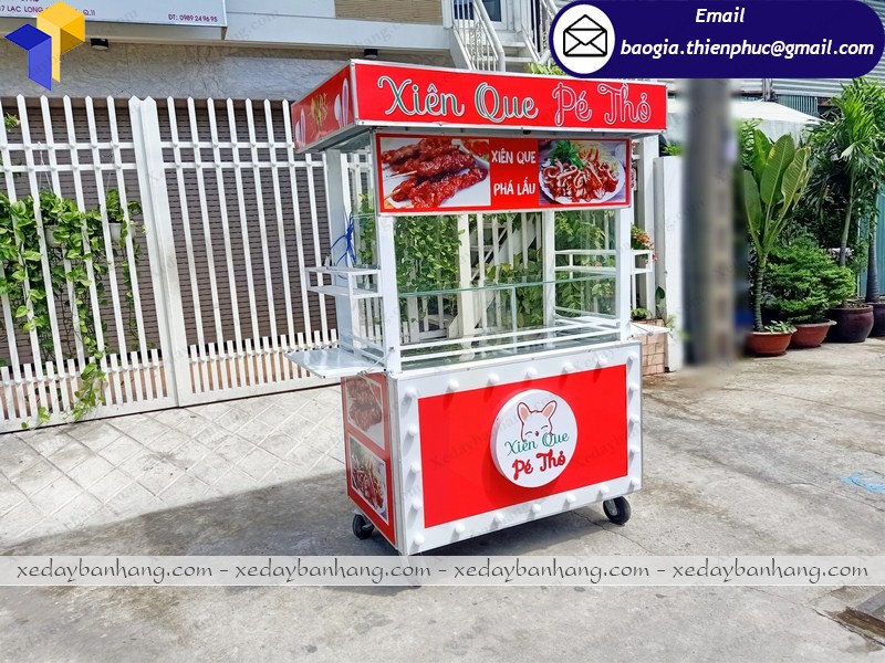 tủ bán xiên que