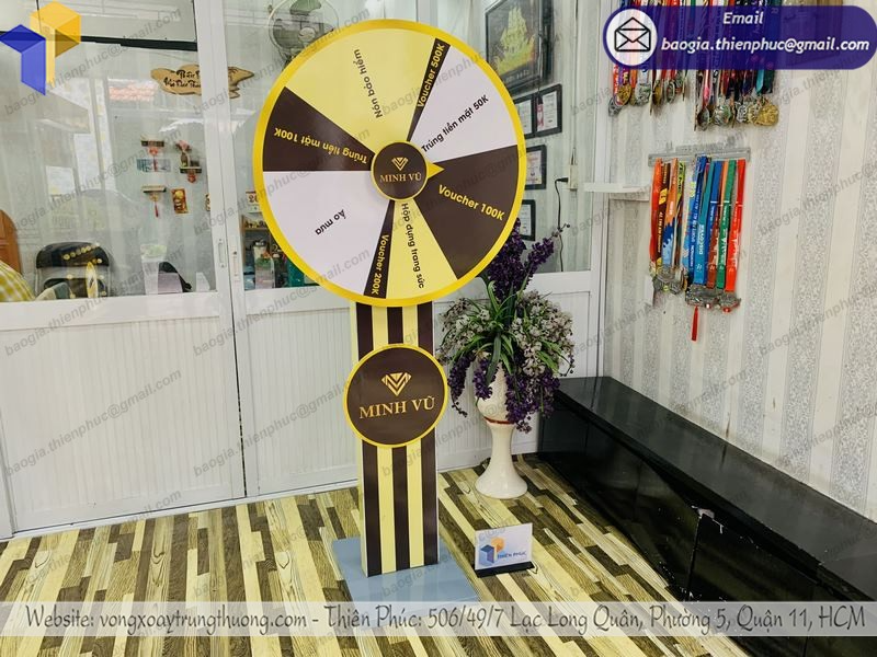 vòng quay bảng trụ giá rẻ mau ở đâu