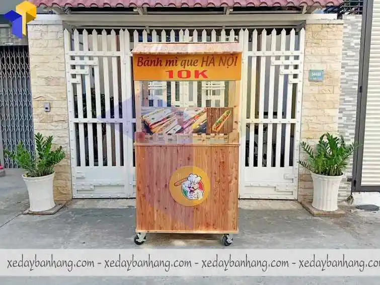 xe bán bánh mì que Hà Nội giá rẻ