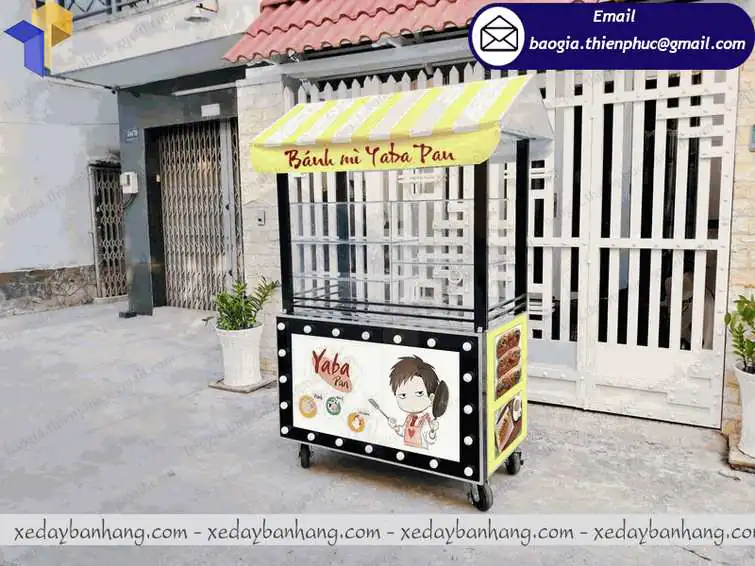 xe bán bánh mì sài gòn đẹp